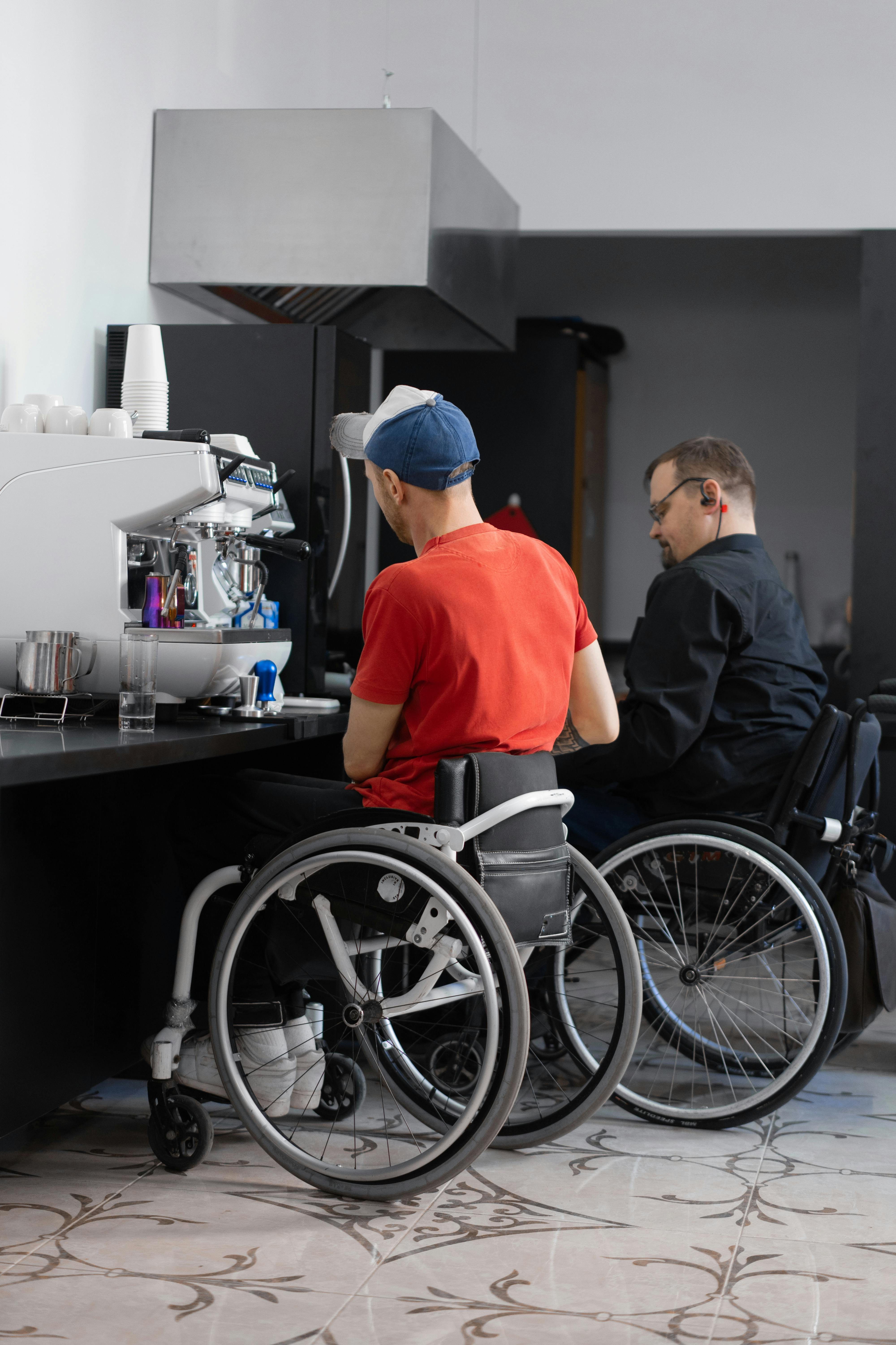 NDIS participants developing daily living skills
